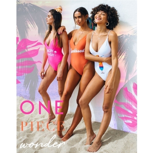 💕SHOW ME YOUR MUMU Siesta Key One Piece Sunkissed - Picture 7 of 13